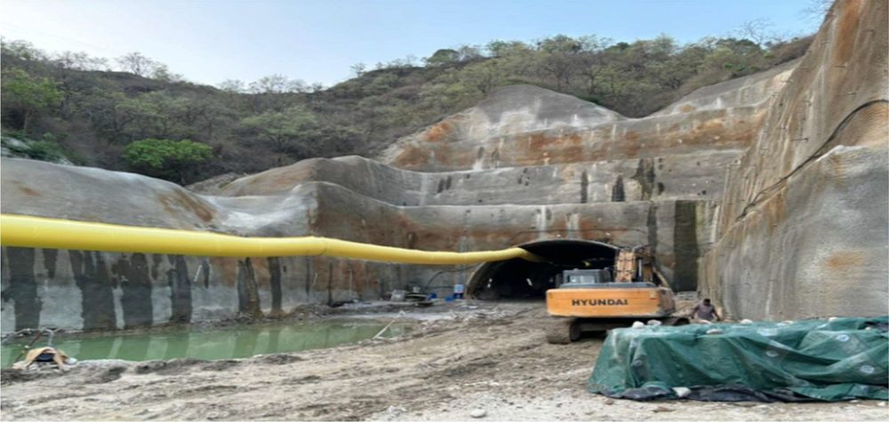 Highway tunnel infrastructure built by Nine Power Infra
