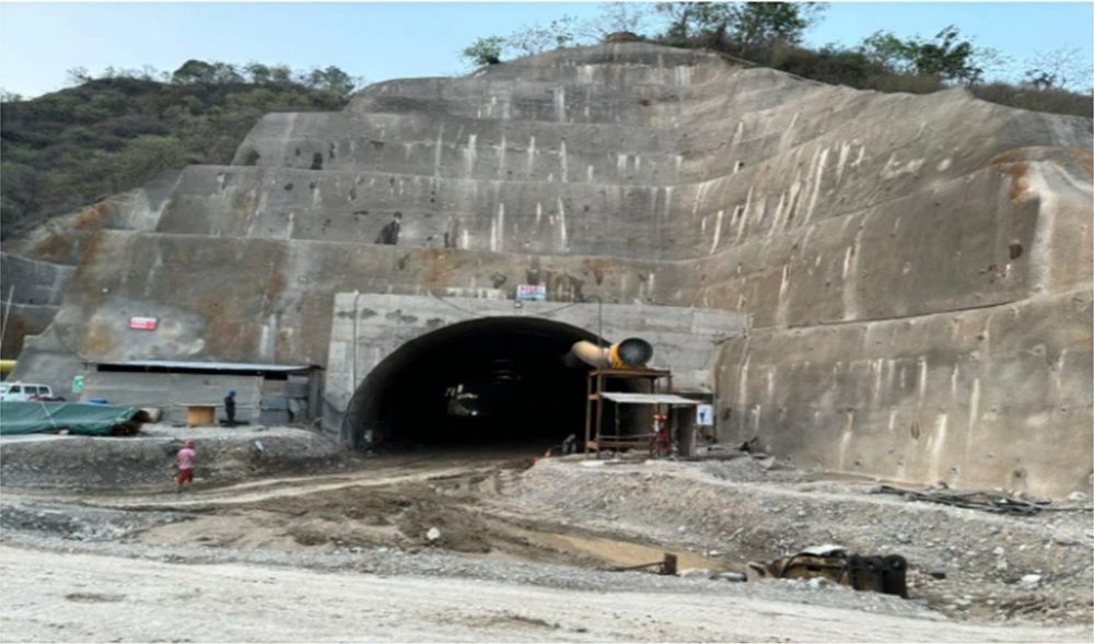 Kangra Bypass Tunnel excavation, Himachal Pradesh